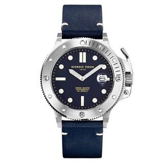 GIORGIO FEDON 1919 喬治菲登 (GFCL004) 海藍寶石系列 機械腕錶 45mm