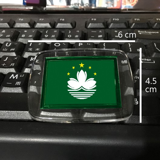 澳門 國旗 磁鐵 吸鐵 Macao Macau
