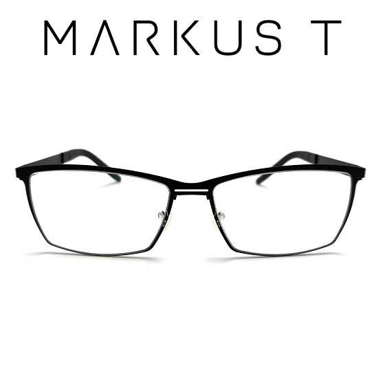 德國 MARKUS T 鏡架 T3 366 (黑) 德國工藝 鈦系列 鏡框【原作眼鏡】