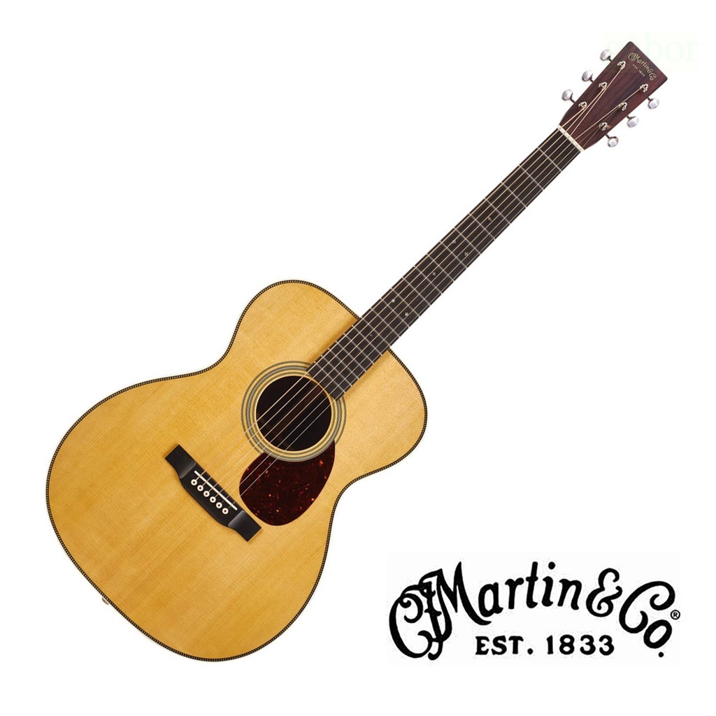 Martin 民謠吉他 OM 28 全單板 西堤卡雲杉木 印度玫瑰木【黃石樂器】