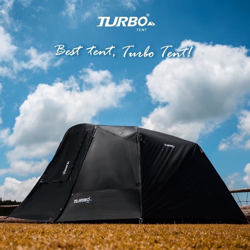「TURBO TENT」Nomad270遊牧民族六人帳篷- 2020強化版(30秒專利快速帳 全遮光 類黑膠)