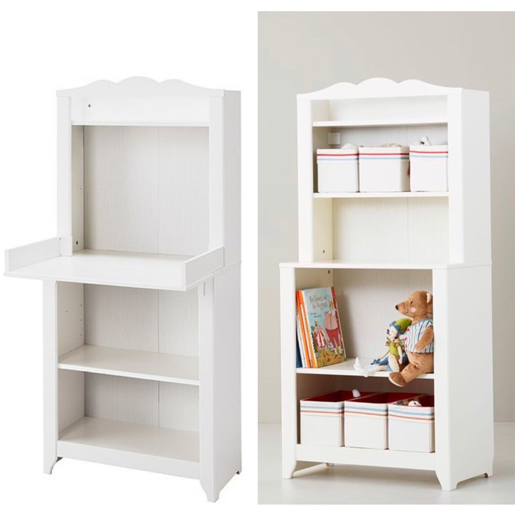 [正品自售] IKEA HENSVIK二合一嬰兒尿布台收納櫃含配件 (二手)