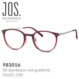 【Jos. Eschenbach】喬瑟艾森巴赫 德國經典板料複合鈦合金眼鏡 983016