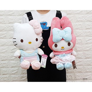 Hello kitty 美樂蒂 學習娃娃 KITTY大娃娃 美樂蒂大娃娃 三麗鷗正版 絨毛娃娃 兔子玩偶 學習娃娃