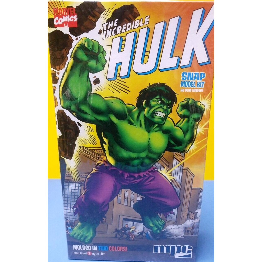 {克拉克玩具}Round 2 綠巨人浩克 Incredible Hulk 1/8 無敵浩克 組裝模型 1:8 復仇者聯盟