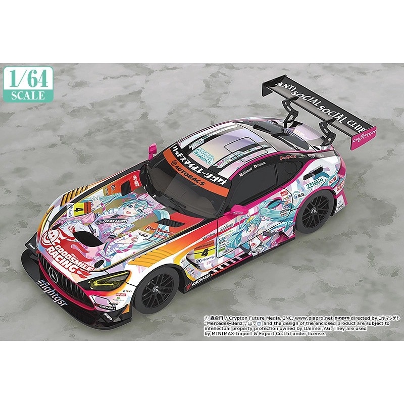 2022-02月 代理 1/64 GOODSMILE 初音未來 AMG 2021 SUPER GT 第3戰 0912