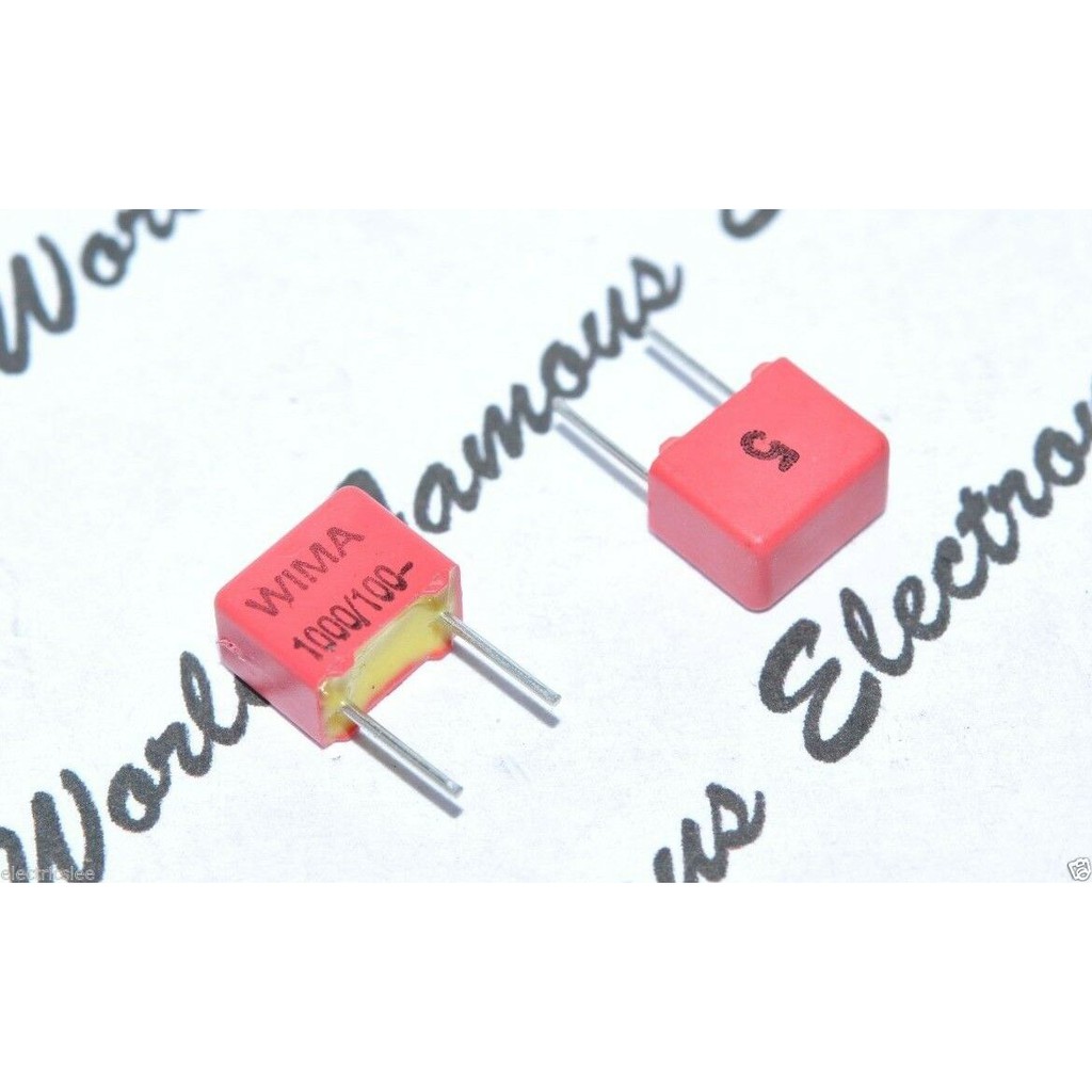 德國 WIMA FKP2 1000P 100V 5% 5mm FKP2D011001D00JSSD 電容器 x1個 | 蝦皮購物
