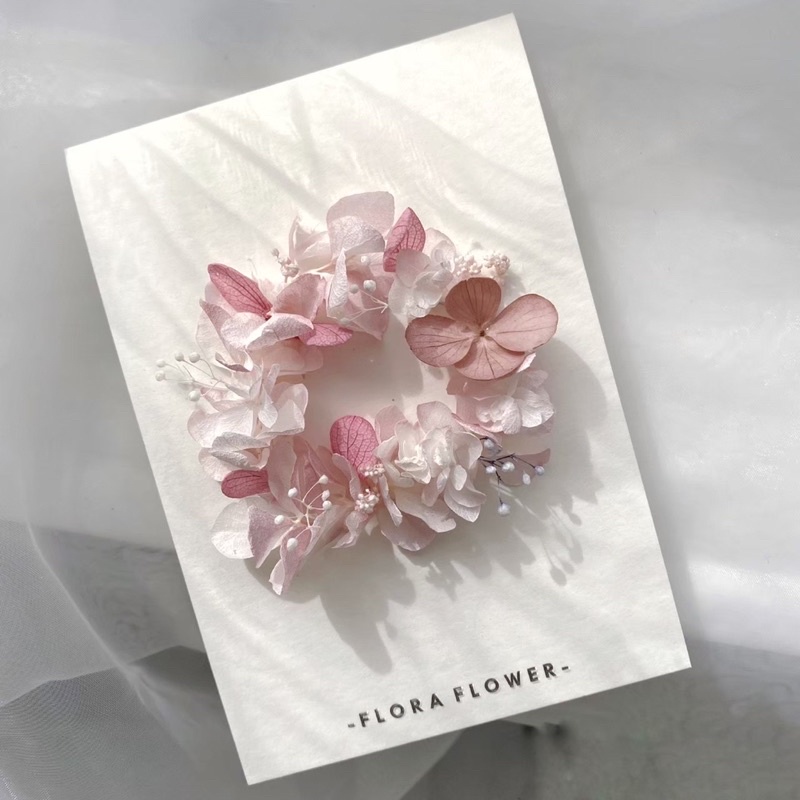 Floraflower 聖誕節乾燥花卡片 蝦皮購物