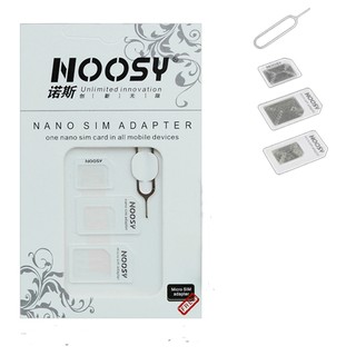 【全新】SIM 卡 手機 轉接卡 還原卡 Noosy 諾斯 卡套