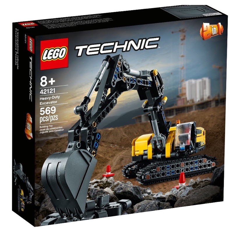 現貨 LEGO 樂高 42121 Technic 科技系列 重型挖土機 全新未拆 公司貨