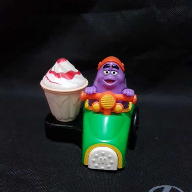 二手老玩具01年mcdonald S 麥當勞玩具奶昔大哥奶昔車 蝦皮購物