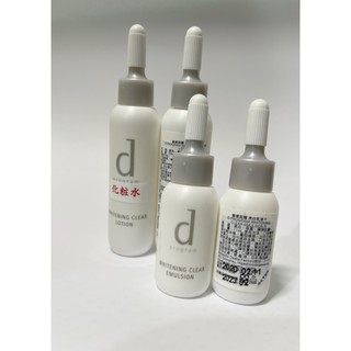 +1【SHISEIDO】 資生堂 敏感話題亮白化妝水 23ml /敏感話題亮白乳液 11ml