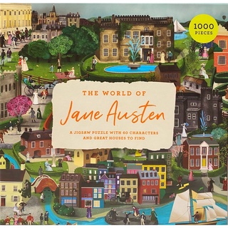 現貨Laurence King Publishing 1000片The World of Jane Austen拼圖