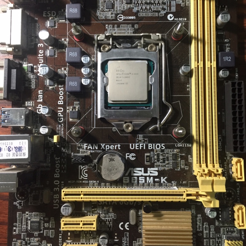 Intel i5-4440 &amp;Asus B85M-K主機板