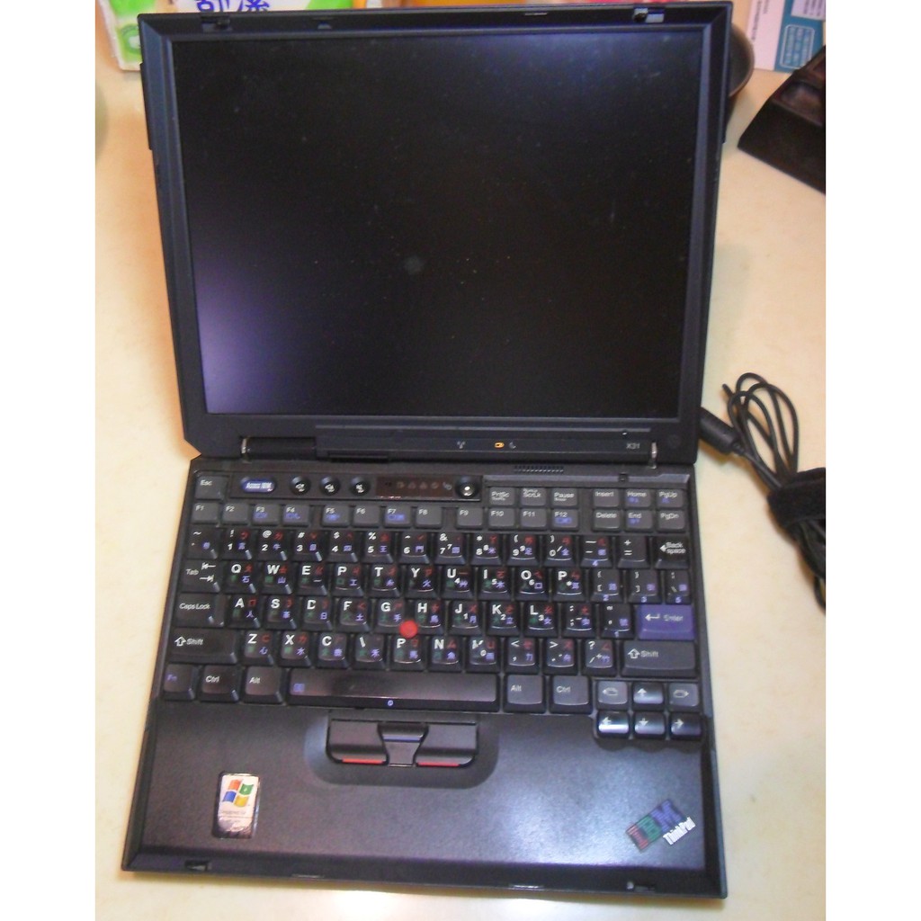 IBM ThinkPad  x31 10吋 故障零件機無法開機