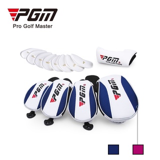 Pgm golf cover 發球桿木質 1 3 5 混合鐵桿挖起桿推桿全套高爾夫球桿頭保護罩防潮防塵