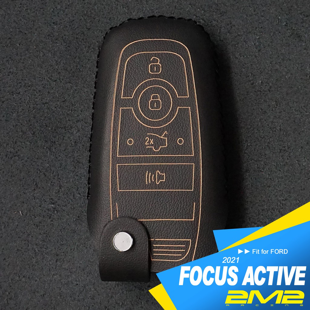 【2M2】2021 FORD FOCUS ACTIVE 福特汽車 智能鑰匙 保護套 鑰匙圈 皮套 鑰匙皮套 鑰匙包