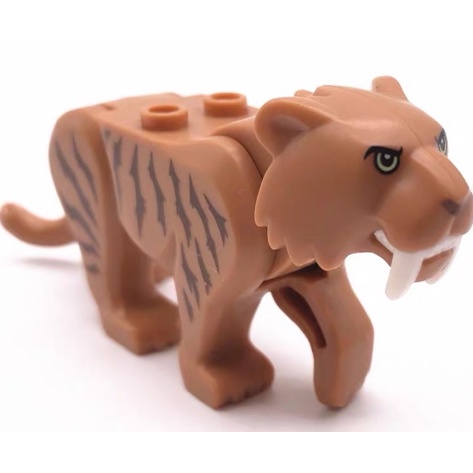 LEGO 樂高 60196  冰原系列 劍齒虎 動物 小動物