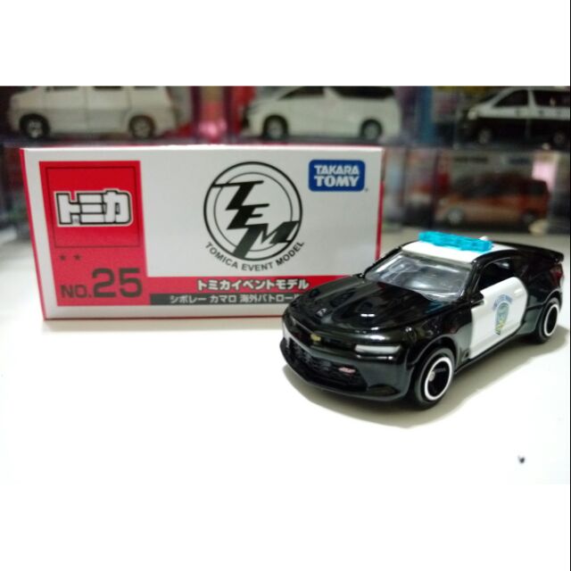 Tomica TEM 會場 二星 25 Chevrolet Camaro 警車