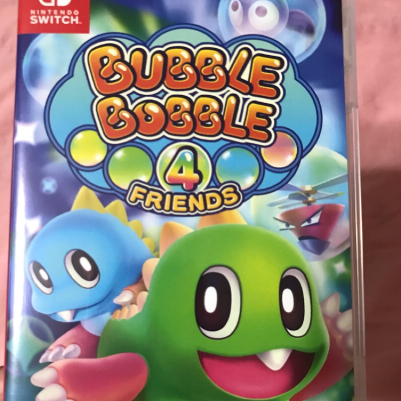 Nintendo switch 泡泡龍四個朋友 中文 二手極新 NS Bubble bobble 4friends 高雄