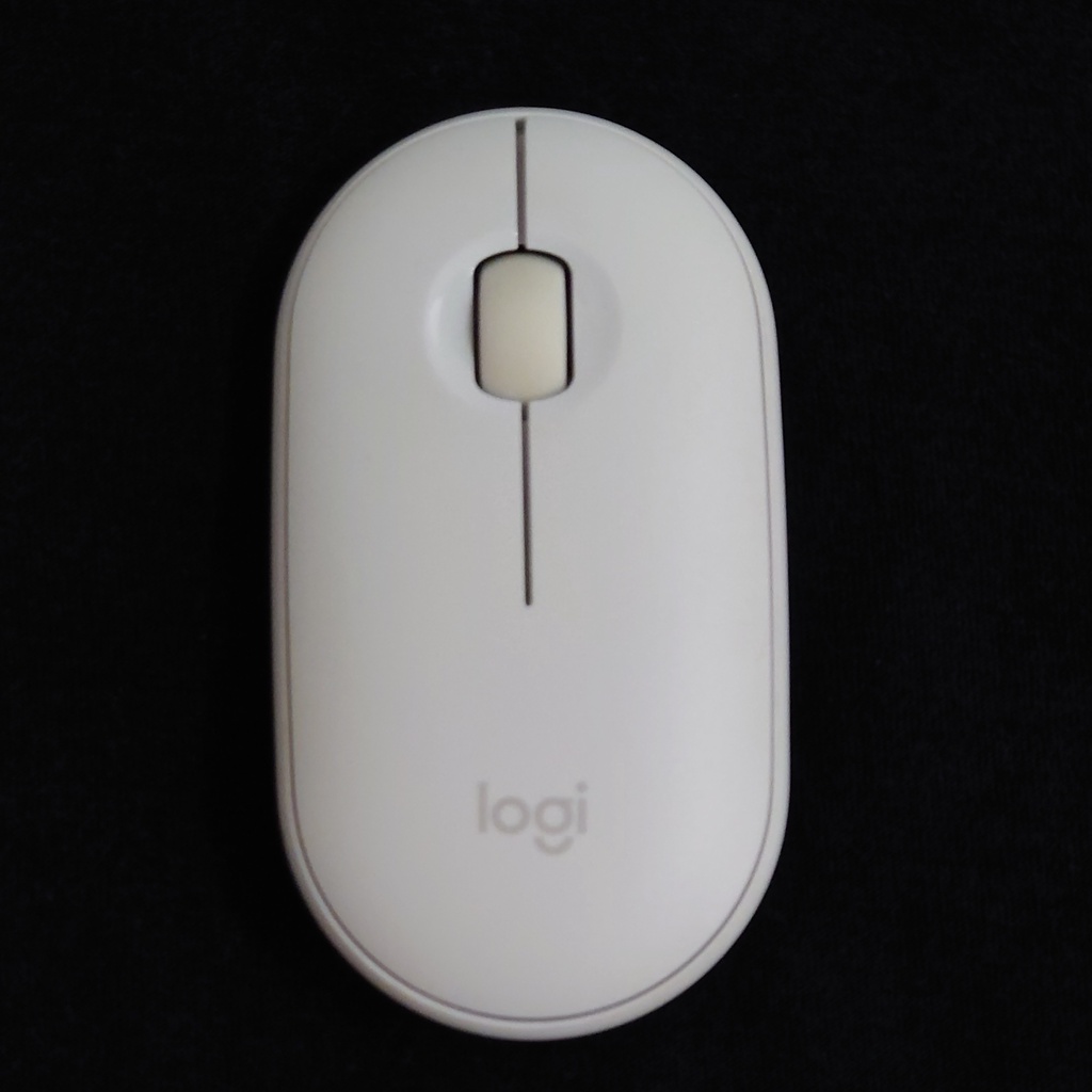 羅技 Logitech Pebble M350 珍珠白 二手品