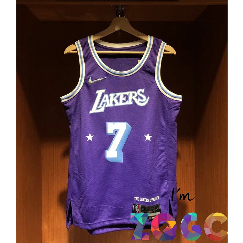 ZQGC🏀Anthony 安東尼 城市版 21-22賽季 75周年鑽石標 球迷版 NBA 球衣 湖人 Lakers 甜瓜