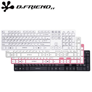 B.Friend RF-1430K 2.4G 剪刀腳無線鍵盤(附保護膜) 現貨 廠商直送