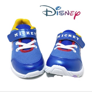 迪士尼DISNEY 童款跑步米奇運動休閒鞋 藍 MIT台灣製造，16號