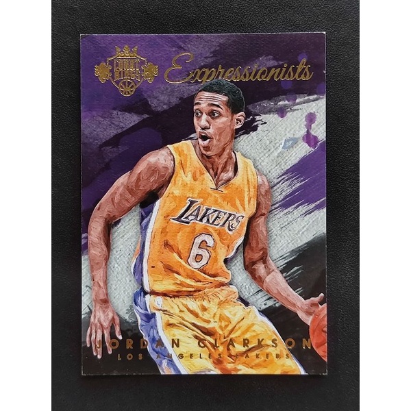 油畫卡 2015-16 Panini Court Kings Jordan Clarkson #32