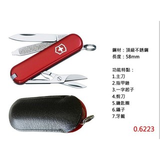 【原型軍品】全新 II 瑞士刀 7用 紅色