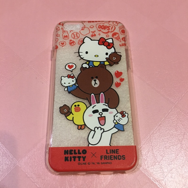 二手 iphone6s Hello Kitty X Line Friends 手機殼