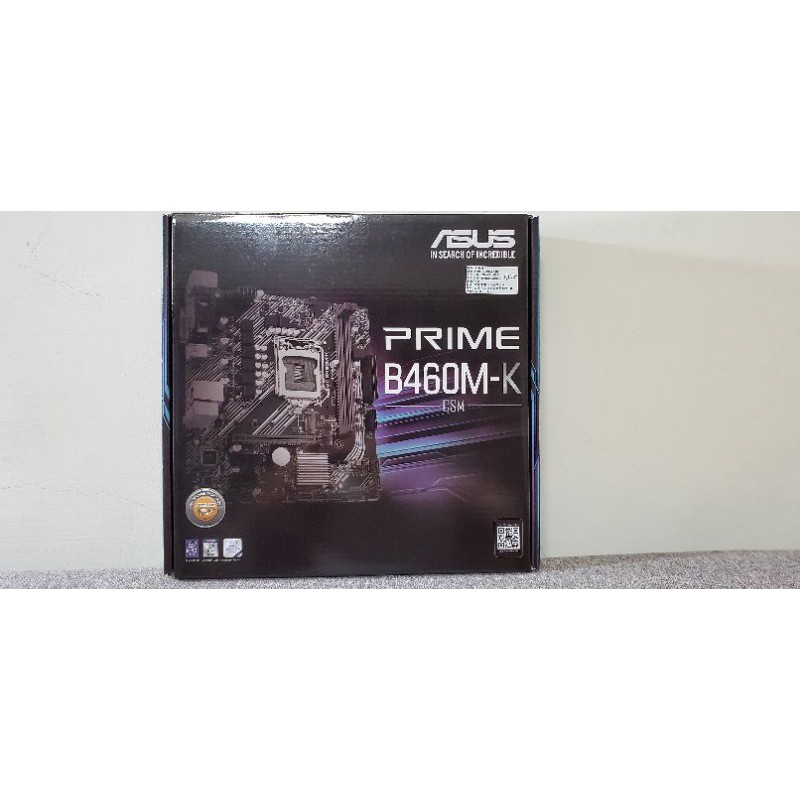 華碩 PRIME B460M-K/CSM(M-ATX/1A1D/Realtek 1Gb/註四年)