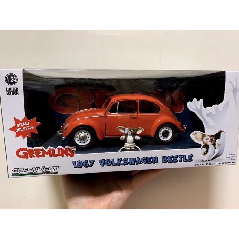 Gremlins 小魔怪 福斯跑車聯名盒裝公仔模型 小精靈