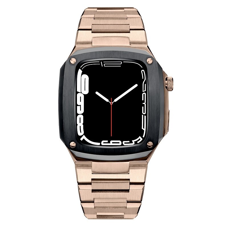 不銹鋼錶帶 Apple Watch 40mm 44mm 金屬錶殼 iWatch 系列 6 SE 5 4 三代改裝套件