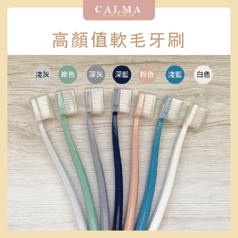 現貨不必等 小寧靜 高顏值軟毛牙刷 牙刷 細毛 軟毛 清潔 莫蘭迪 馬卡龍 蝦皮購物