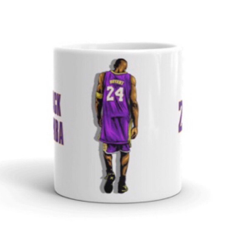[NBA球星漫畫風系列] 傳奇球星Kobe Bryant #24 “Black Mamba” 黑曼巴馬克杯(345ml)