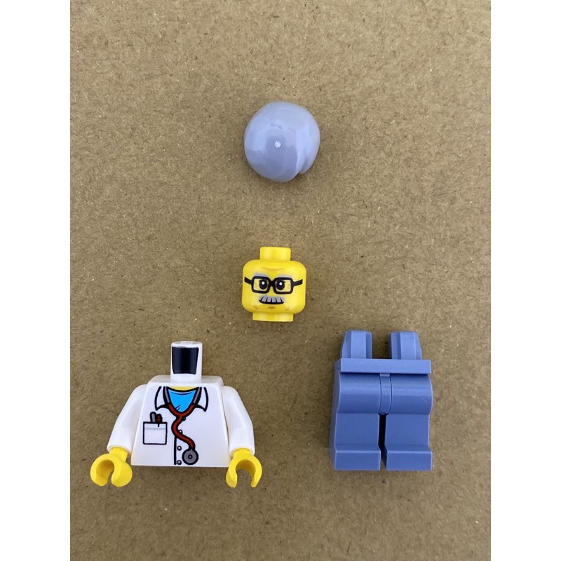 LEGO 樂高人偶 獸醫 Dr. Jones CREATOR 10264 轉角車庫