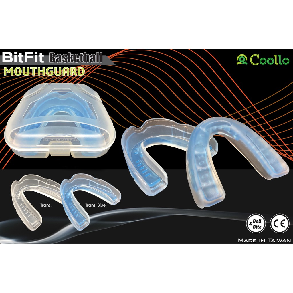 台灣製 谷樂Coollo 專業運動牙套護齒器-BB籃球專用牙套.可塑型牙套雙層防磨牙套EVA護齒套