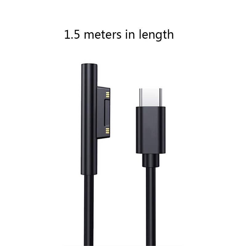 Kok USB C 電源充電器適配器充電線適用於 Surface Pro 7 6 54 3