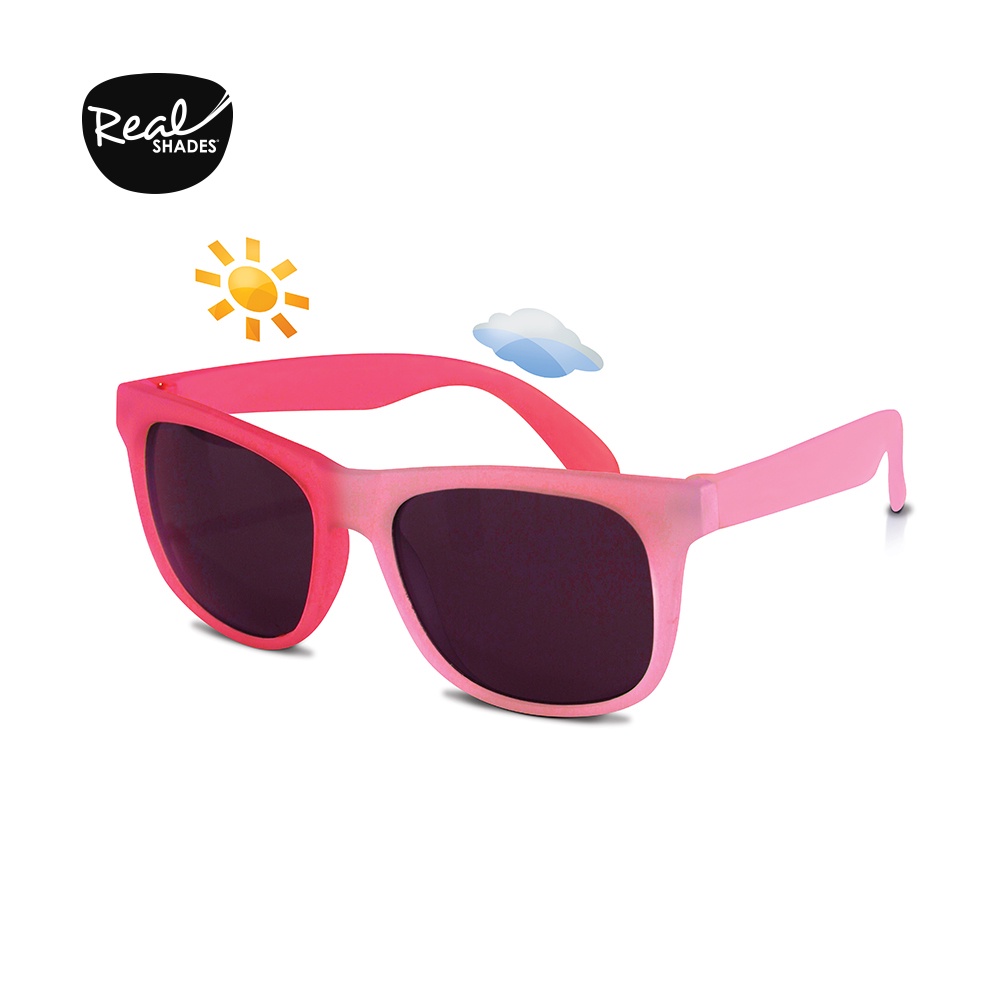 【RKS】閃耀變色框7歲+太陽眼鏡/重粉紅