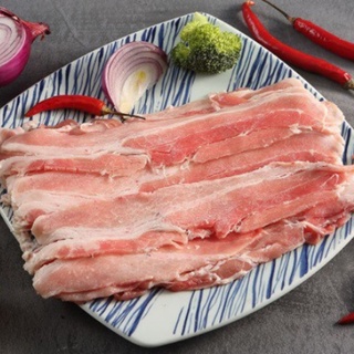 【海豐生鮮】豬五花肉片(500g土10%/包) 冷凍肉片/牛肉/豬肉/豬肉片/肉片/牛肉片