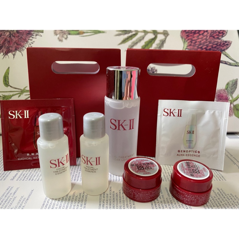 ♡SK-2 SK-II 青春露10ml 亮采化妝水30ml 鑽光淨白精華0.7ml 彈力精萃1ml♡