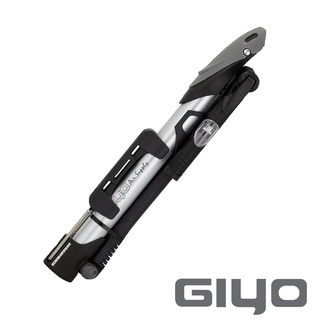 《GIYO》自行車攜帶型高壓打氣筒 140PSI 美法兩用氣嘴 (補胎/灌氣/打氣/灌風/單車/自行車)
