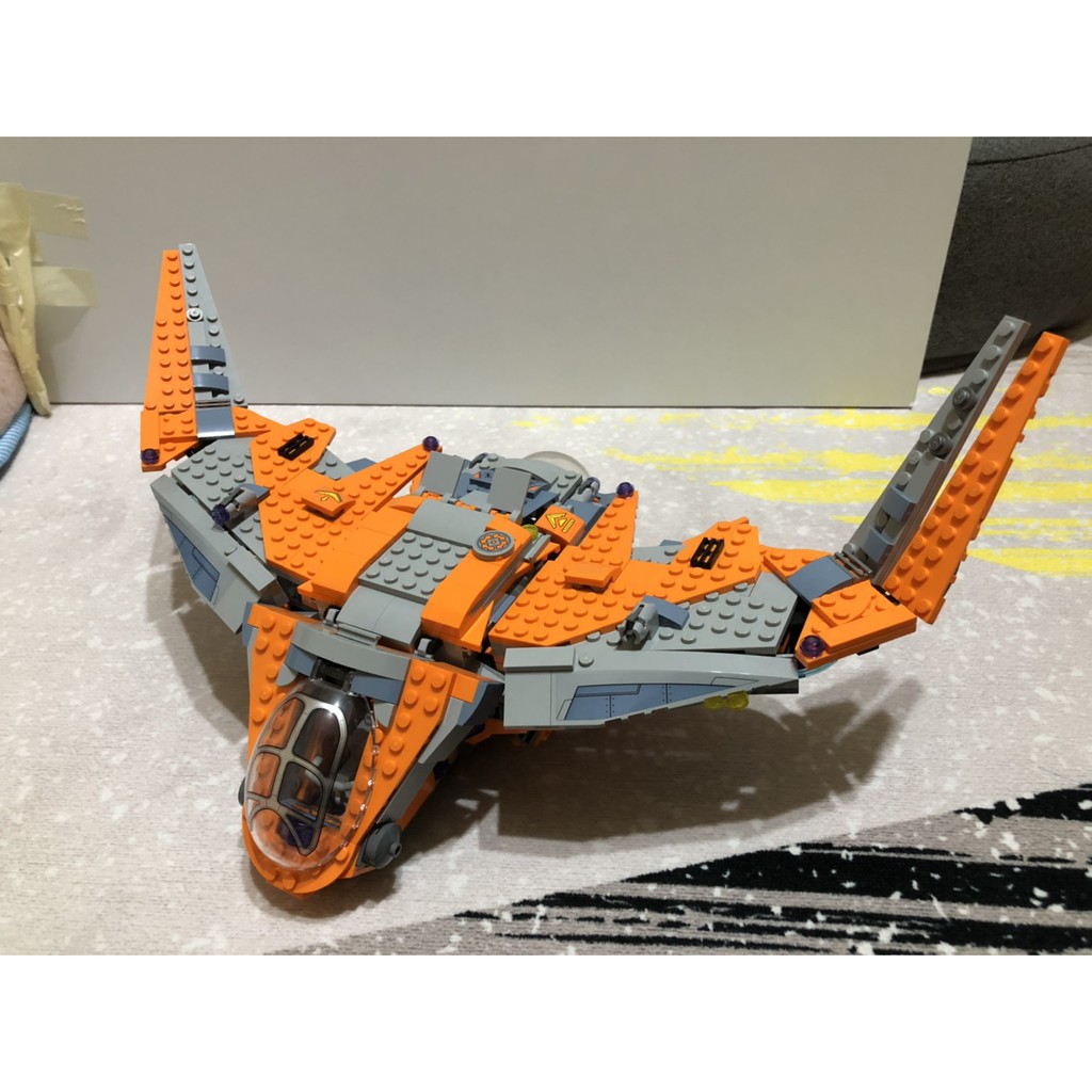 已組 LEGO 樂高 76107 + 76102 逃生艙 火箭 索爾 復仇者聯盟3 無限之戰 米蘭號 ( 薩諾斯 鋼鐵人