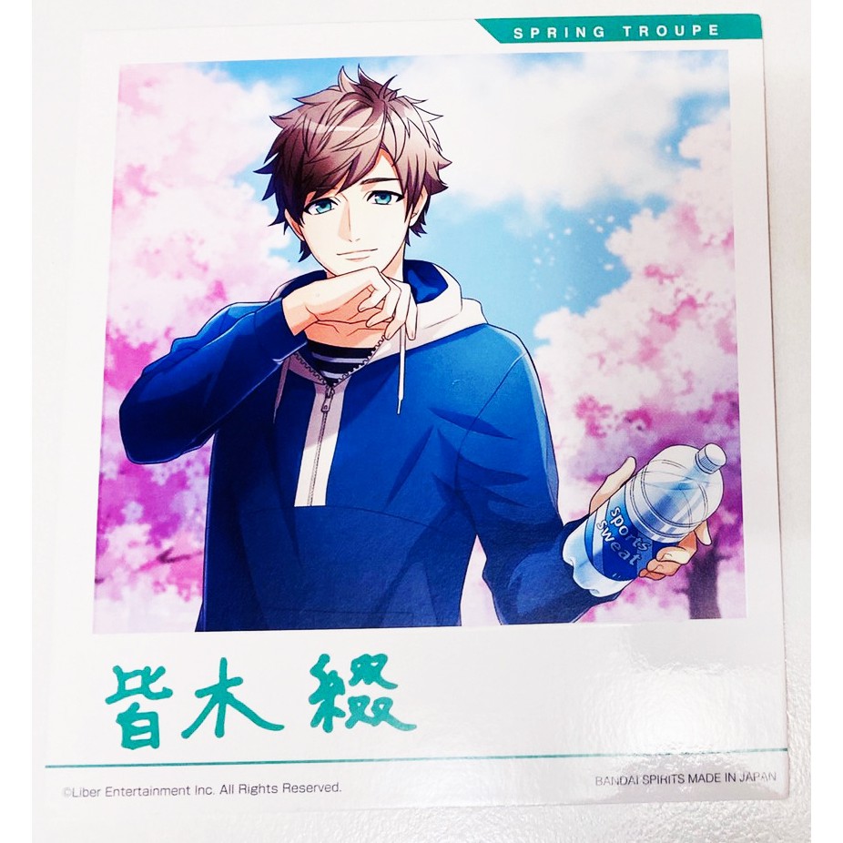 出清小館 日版現貨a3 A3 皆木綴練習服g賞寫真卡15cm 蝦皮購物