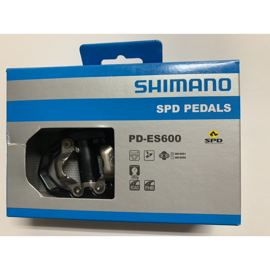 『時尚單車』[現貨] Shimano PD-ES600 登山車 SPD踏板 附SH51