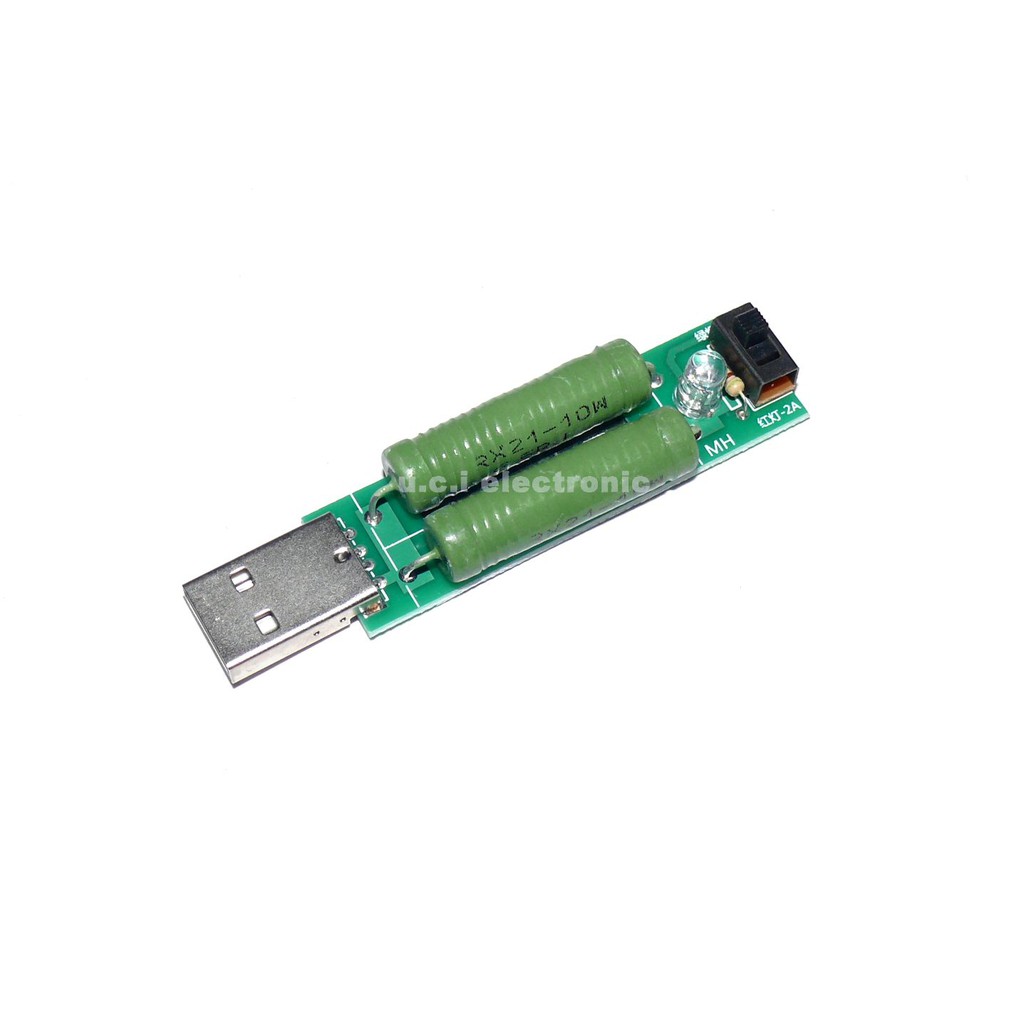 【UCI電子】(F-2) 帶切換開關USB充電可2A/1A放電老化電阻電流檢測負載測試儀器