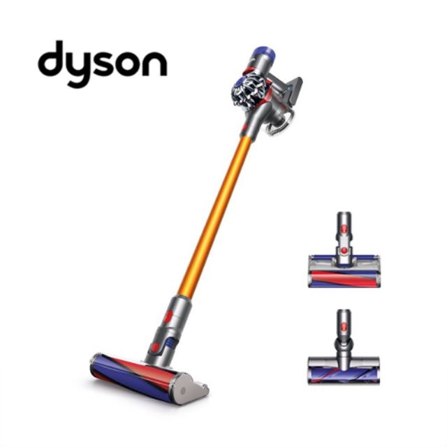 Dyson V8 CarbonFibre SV10E無線手持直立式吸塵器雙吸頭(金)