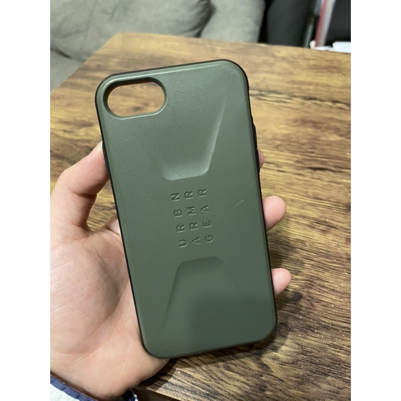 二手 9成新UAG iPhone 8 / 7 / SE2  (4.7吋) CIVILIAN SERIES手機殼  綠