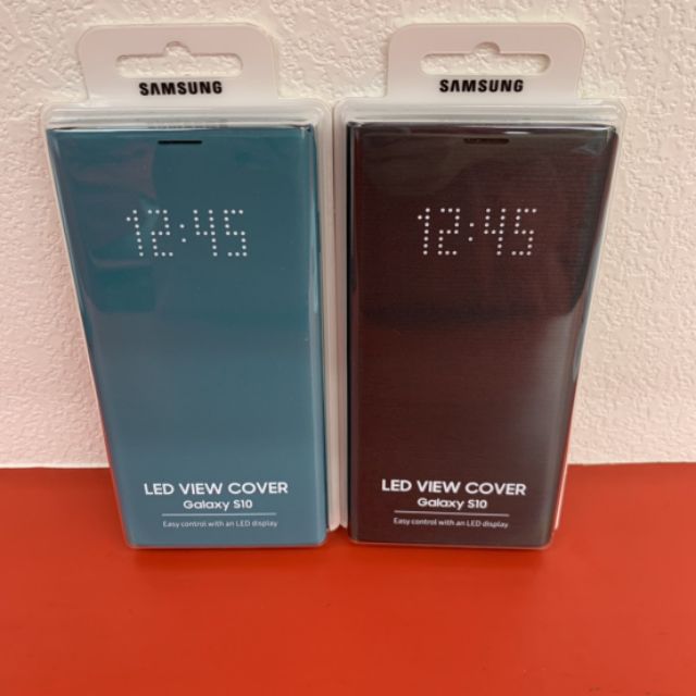 SAMSUNG Galaxy S10 LED皮革翻頁式皮套